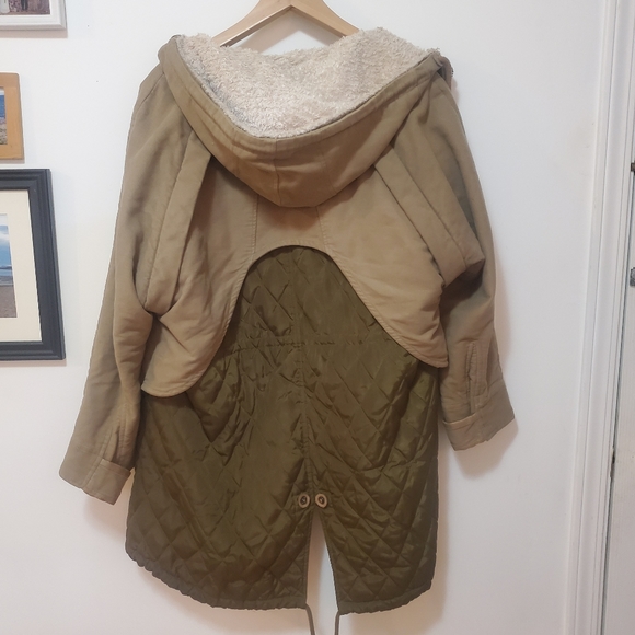 Vintage 2-tonne Warm Winter Coat - Picture 2 of 3